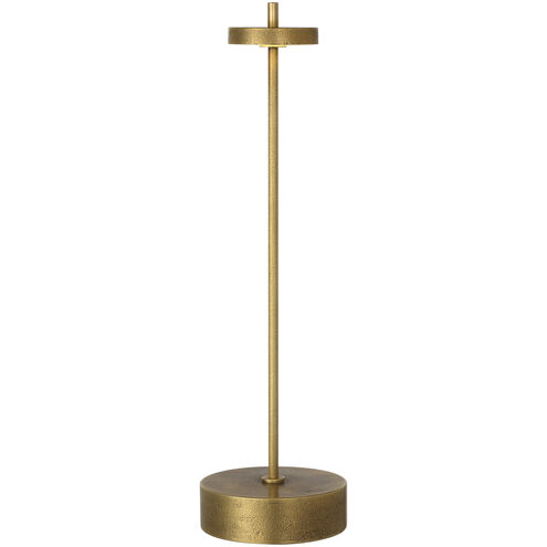 Kelly Wearstler Sene 12.25 inch 1.5 watt Museum Brass Rechargeable Table Lamp Portable Light