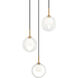 Delcia 3 Light 14.13 inch Pendant