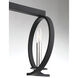 Monteray 5 Light 11 inch Black with Satin Nickel Chandelier Ceiling Light