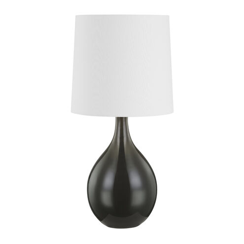 Hudson Valley L2016-AGB/CGM Durban 30 inch 100.00 watt Ceramic Gloss Mink  Table Lamp Portable Light