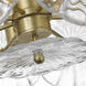 Julie Neill Gianna LED 24 inch Gild Chandelier Ceiling Light