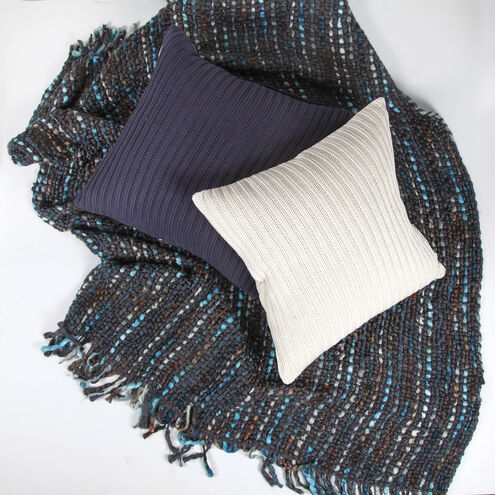 Roberto 24 inch Off-White and Gold Indoor Pillow