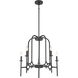 Muncie 5 Light Coal Chandelier Ceiling Light