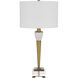 Bradford 30.5 inch 150.00 watt Antique Brass Table Lamp Portable Light