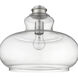 Torrel 1 Light 14 inch Satin Nickel Pendant Ceiling Light