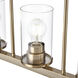 Verlana Island Chandelier Ceiling Light in Modern Gold