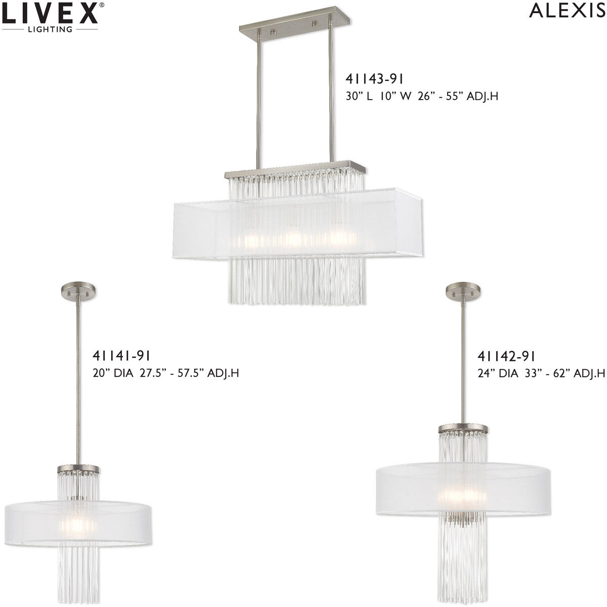 Alexis 3 light flush fitting deals