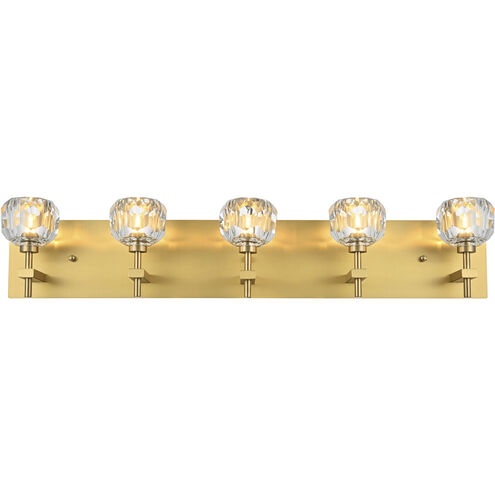Graham 5 Light 32 inch Gold Wall Sconce Wall Light