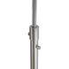 Marilyn 90 inch 150.00 watt Polished Chrome and Black Arc Floor Lamp Portable Light
