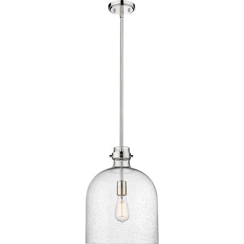 Pearson 1 Light 12 inch Polished Nickel Pendant Ceiling Light
