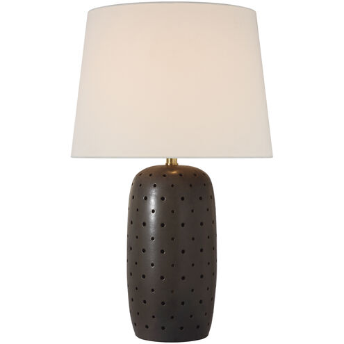 Chapman & Myers Samara 29.5 inch 15 watt Dusted Cocoa Table Lamp Portable Light