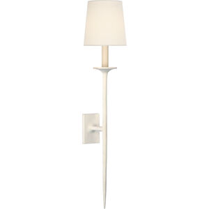 Julie Neill Catina LED 6.25 inch Plaster White Tail Sconce Wall Light, Large