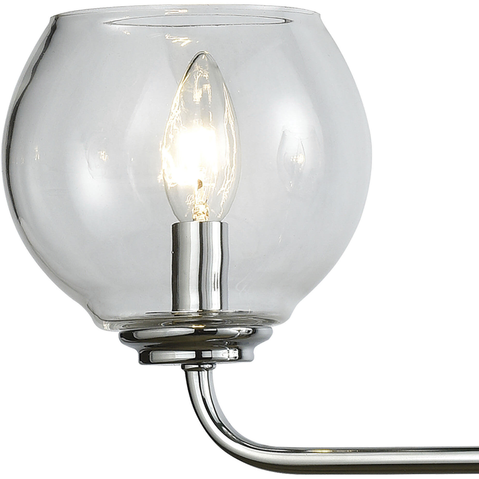 Emory 4 Light 38 inch Polished Chrome Vanity Light Wall Light