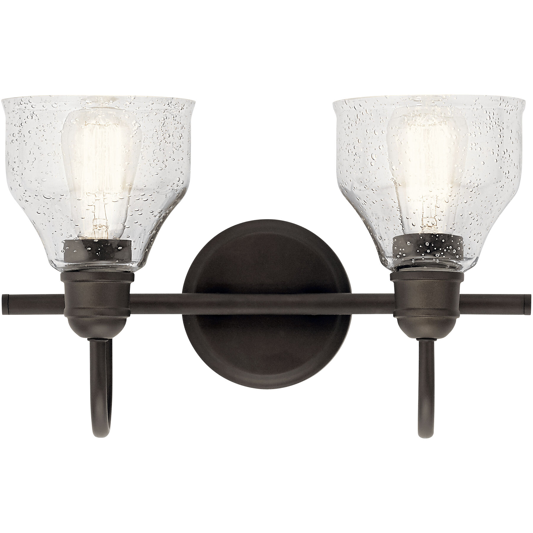 Avery 2 Light 15 inch Olde Bronze Wall Mt Bath 2 Arm Wall Light