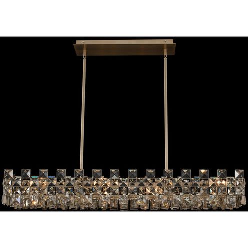 Piazze Island Light Ceiling Light in Brushed Champagne Gold