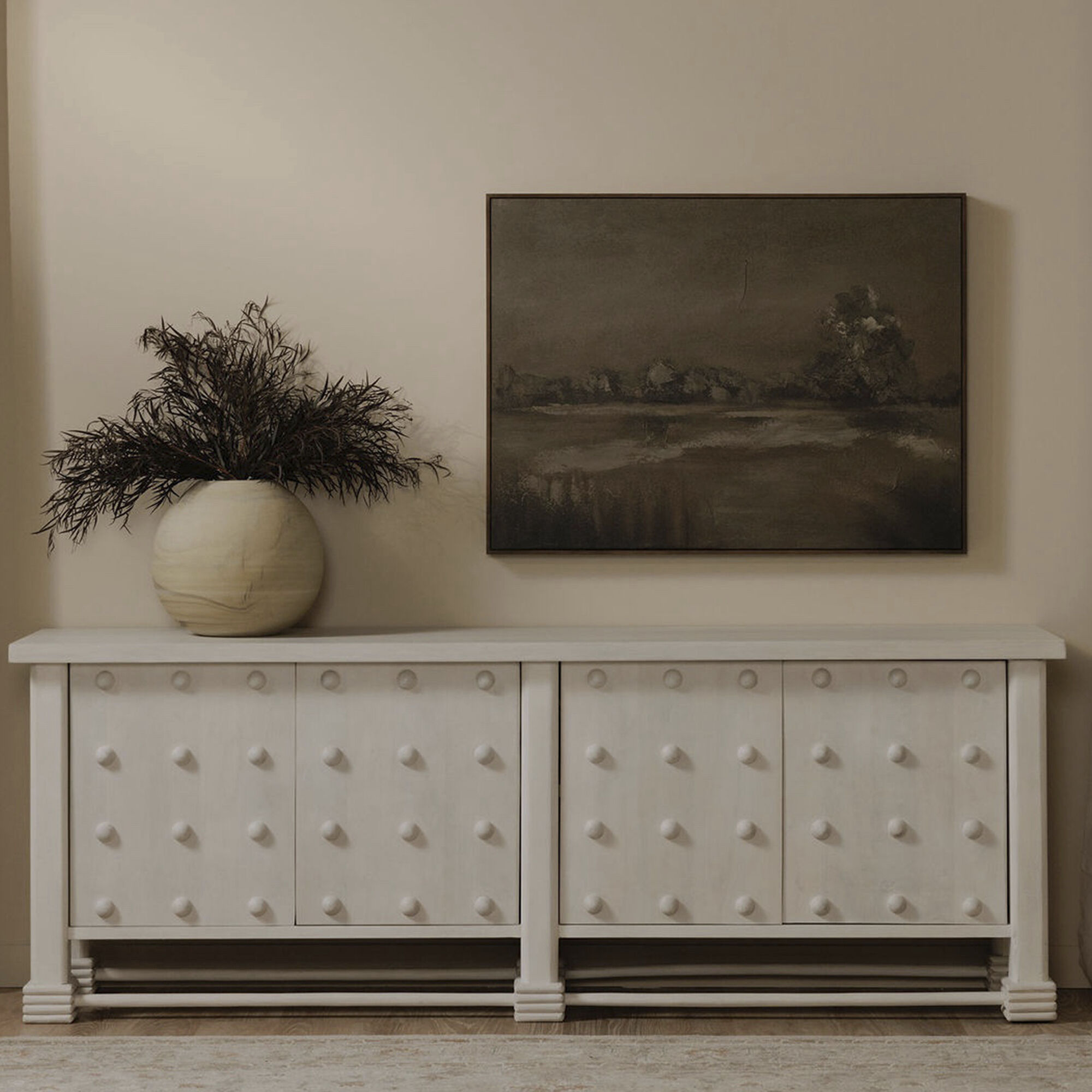 Clement 83 X 19 inch White Sideboard