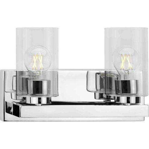 Goodwin 2 Light 12.87 inch Polished Chrome Vanity Light Wall Light