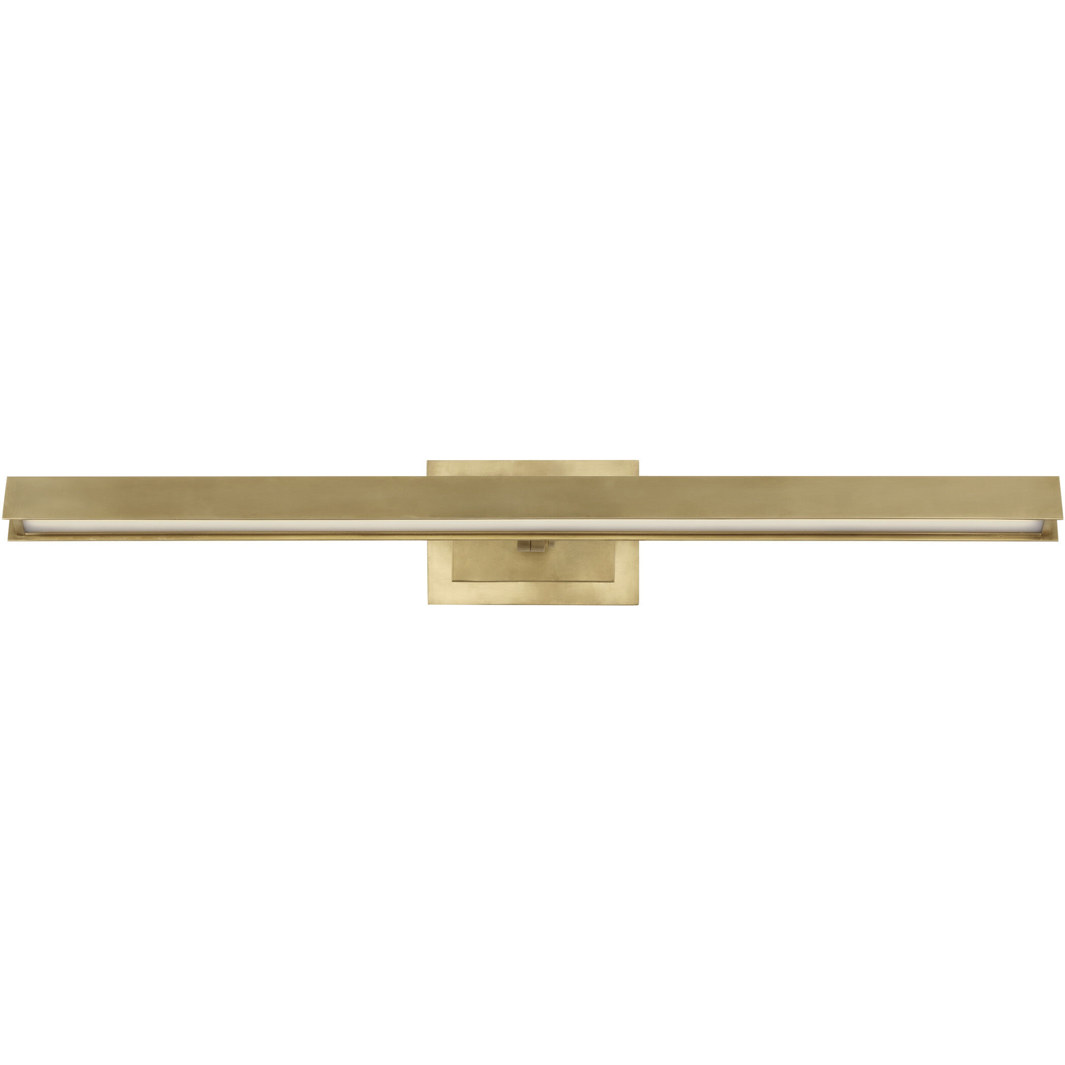 Sean Lavin Bau 26 watt 30 inch Natural Brass Picture Light Wall Light