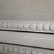Caroline Cerused White and Painted Burlap Chest