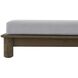 Caldwell 15 inch Porpoise and Weathered Teak Outdoor Ottoman