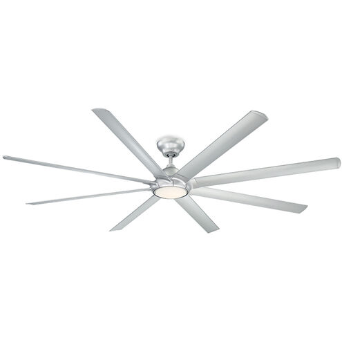 Hydra 96 inch Titanium Downrod Ceiling Fan in 2700K