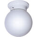Dash LED 6 inch White Flush Mount Ceiling Light