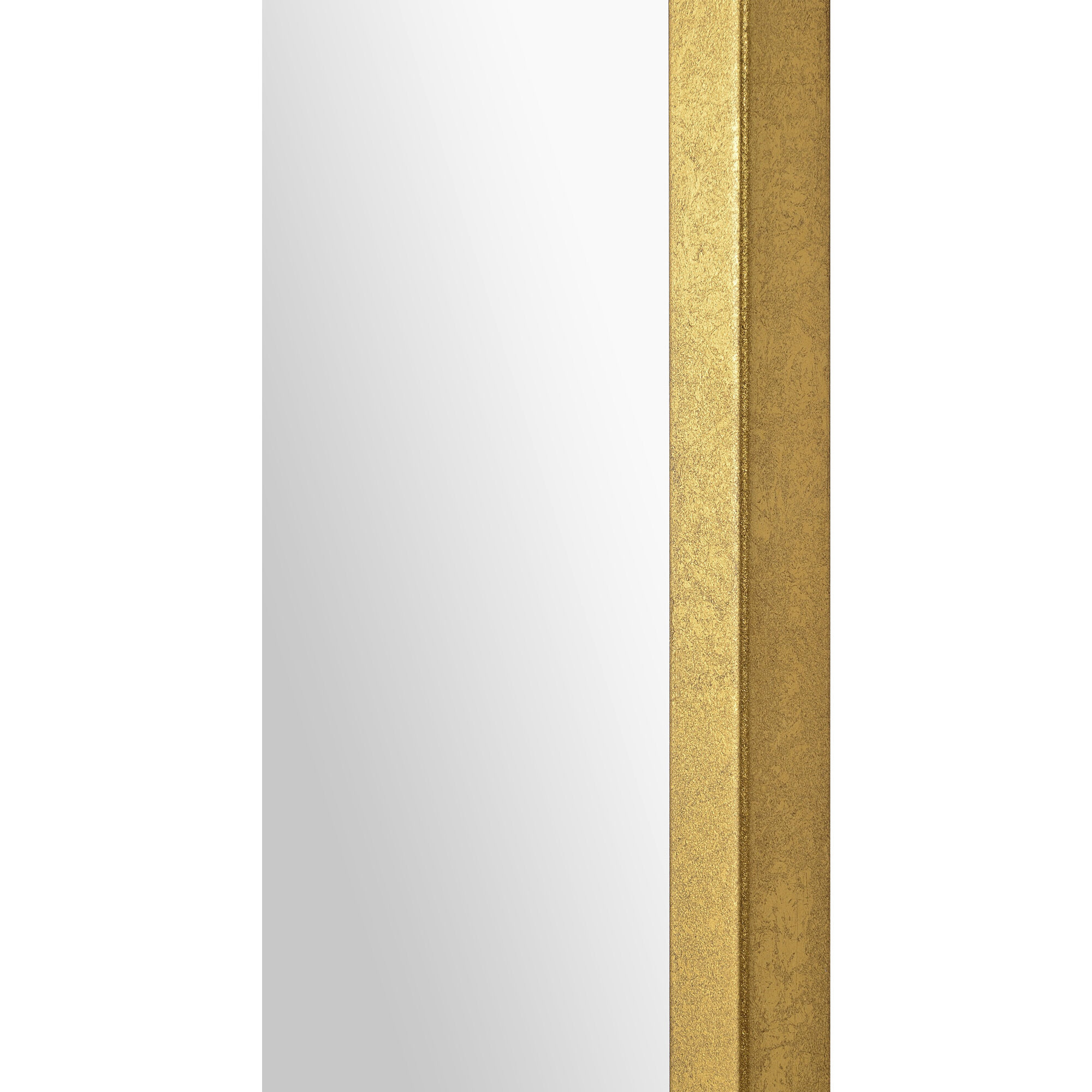 Christine 36 X 24 inch Gold and Clear Mirror