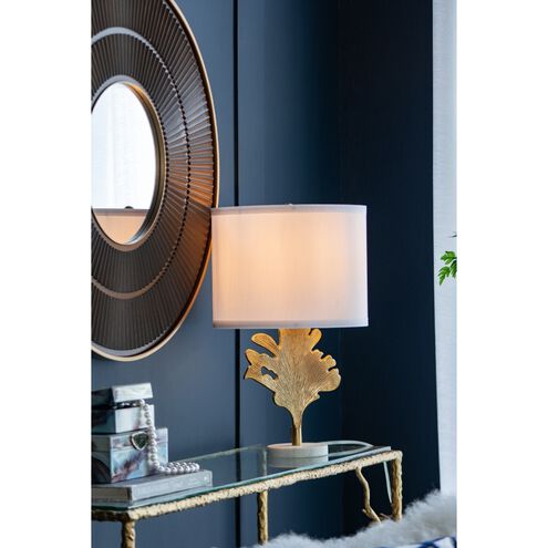 Anita 22.2 inch 40.00 watt Gold/White Table Lamp Portable Light