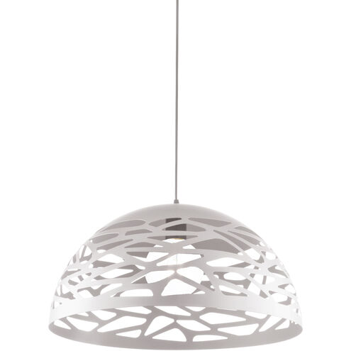 Coral LED 16 inch White Pendant Ceiling Light