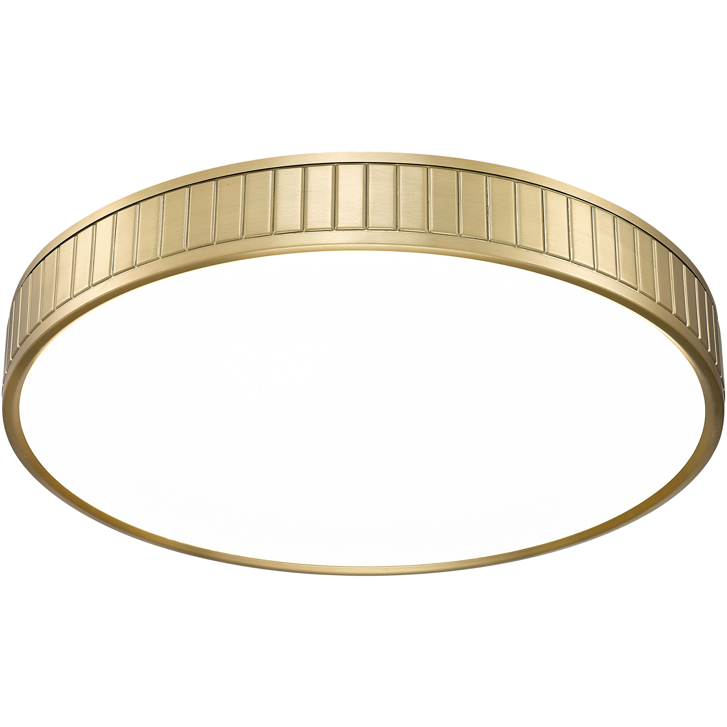 Madison LED 20.5 inch Modern Gold Flush Mount Ceiling Light