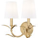 Aslin Wall Sconce Wall Light in Gold Leaf