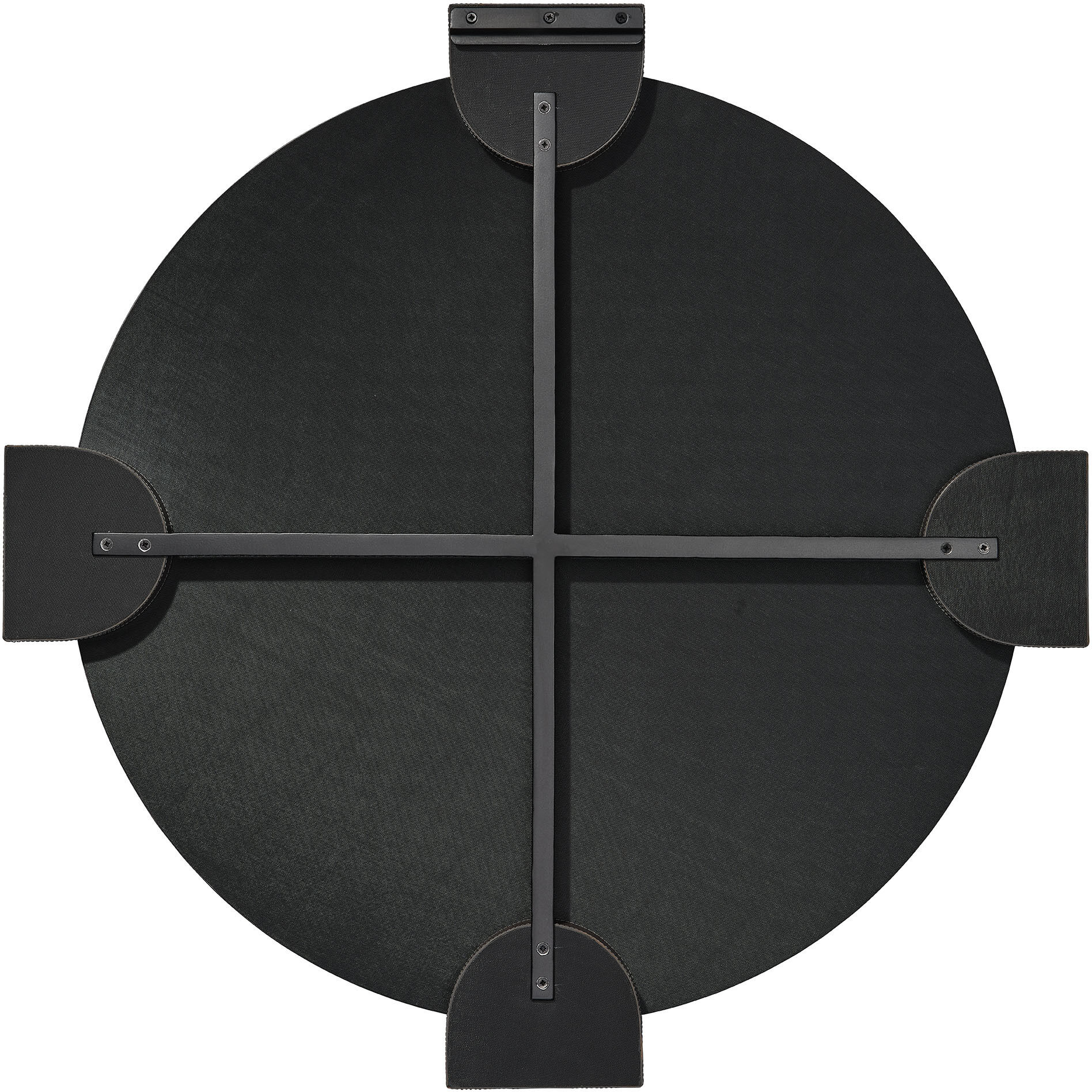 Quadrant 33.5 X 33.5 inch Grey Wall Mirror