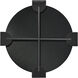 Quadrant 33.5 X 33.5 inch Grey Wall Mirror