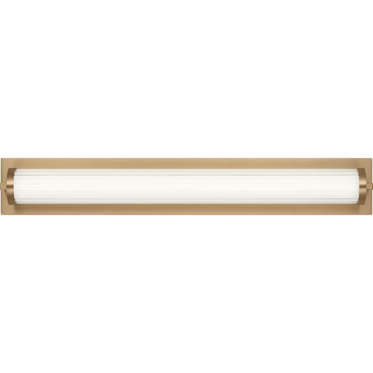 Weston LED 28 inch Satin Brass Vanity Light Wall Light