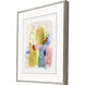 Colorways Multi and Pink and Blue Framed Art, The Studio