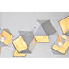 Canada 11 Light 24 inch White Chandelier Ceiling Light