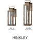 Heritage Sag Harbor Outdoor Wall Mount Lantern in Burnished Bronze, Non-LED