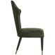 Lincoln Forest and Ebony with Antique Brass Dining Chair