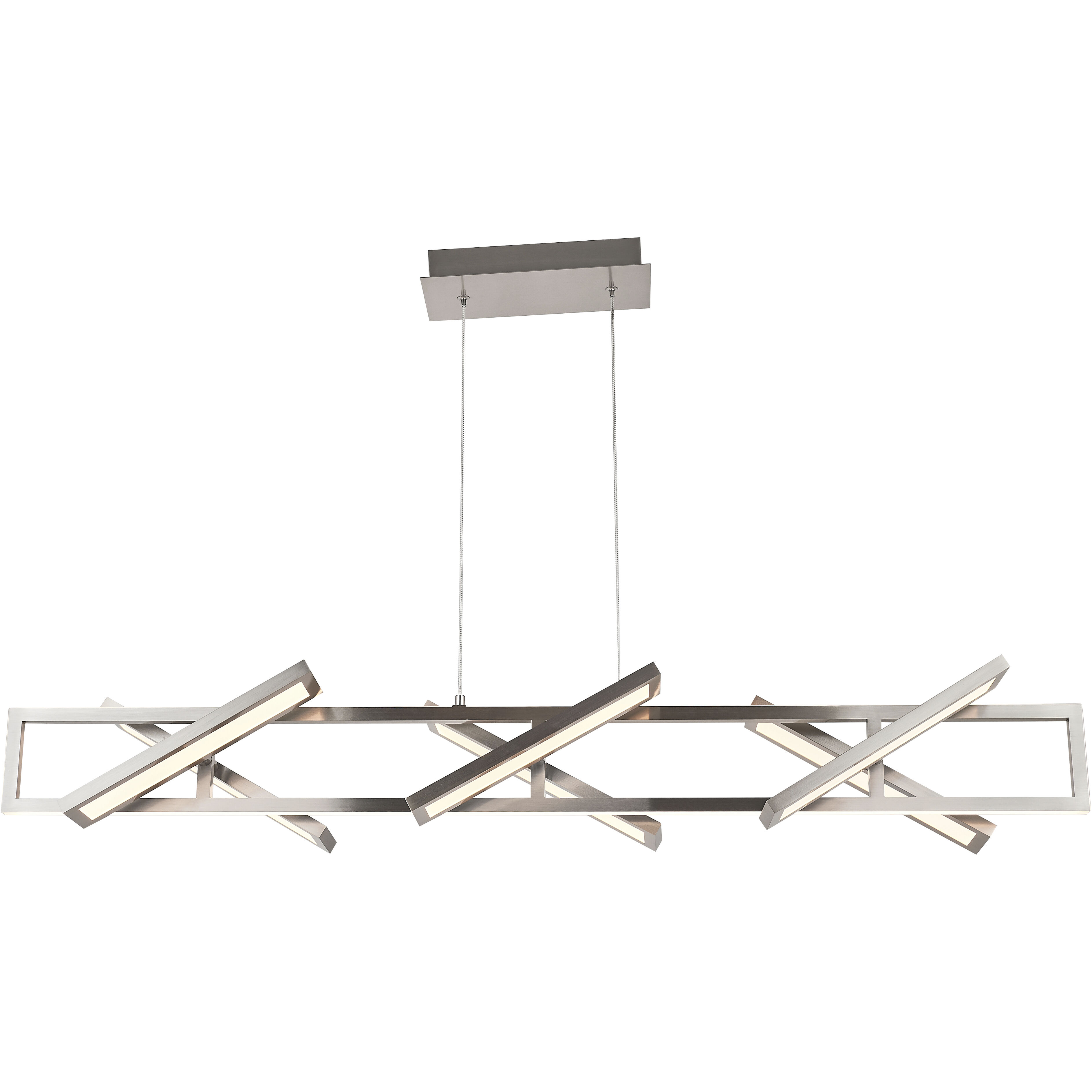 Helix LED 9 inch Brushed Nickel Pendant Ceiling Light