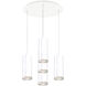 Cameo Multi Pendant Ceiling Light in White