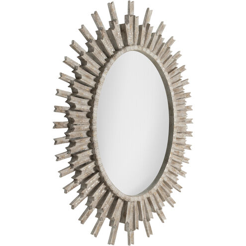 Jean-Michel 53.75 X 38.75 inch White & Ivory Mirror