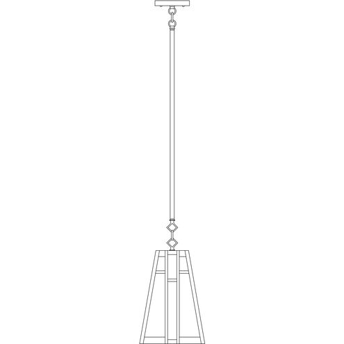 Asheville 1 Light 8 inch Antique Brass Pendant Ceiling Light in White Opalescent