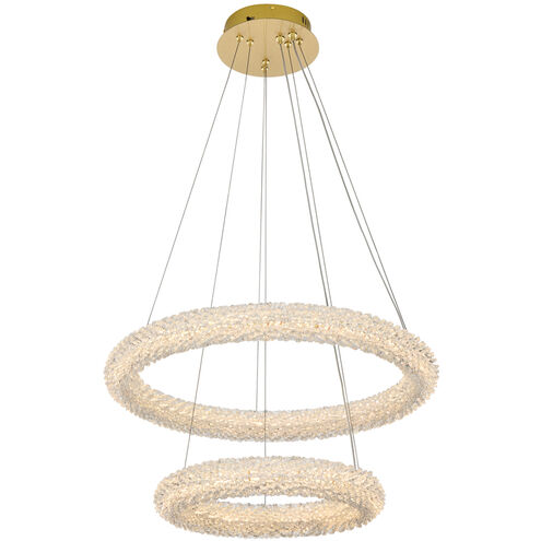 Bowen 2 Light 24.00 inch Chandelier