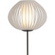 Bloom LED 20 inch Black Nickel Pendant Ceiling Light