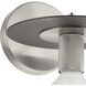 Trimble 1 Light 8 inch Brushed Nickel Wall Bracket Wall Light, Design Series