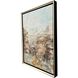 Rocky Reflections Brown and Blue and Green and Rust Canvas
