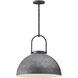 Alora Mood Harper 1 Light 15.75 inch Steel Shade Pendant Ceiling Light