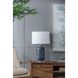Ellis 28 inch 60 watt Blue/Cream Table Lamp Portable Light