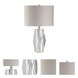 Emilia 17.5 inch 100.00 watt Clear Table Lamp Portable Light
