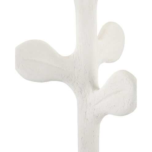 Charny 68 inch 150 watt Gesso White Floor Lamp Portable Light